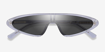 Transparent Sonic -  Plastique Lunettes de soleil