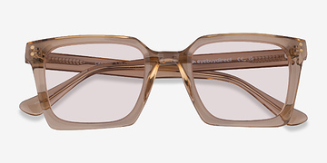 Translusant Beige Cabana -  Acétate Lunettes de soleil
