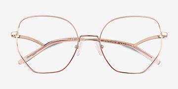 Shiny Rose Gold Leo -  Titanium Lunettes de vue