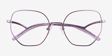 Semi Lavender Leo -  Titanium Lunettes de vue