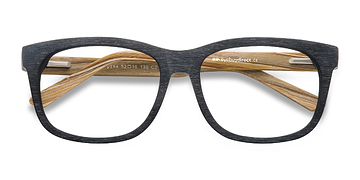 Noir White Pine -  Geek Acétate Lunettes de vue