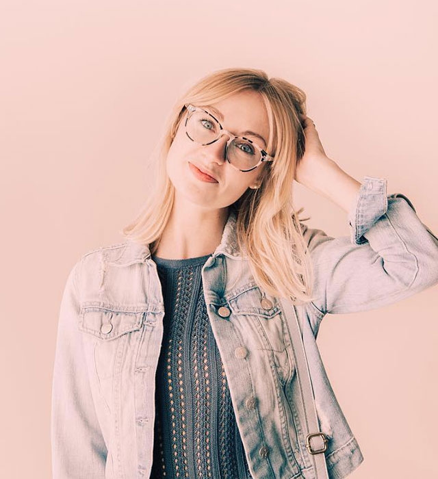 Ivory/Tortoise-Round-Eyeglasses for Women