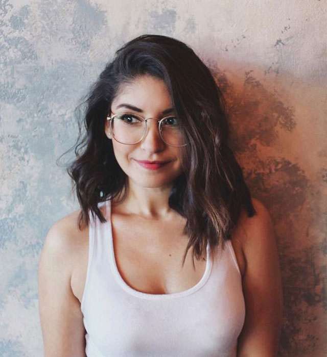 Golden-Rectangle-Eyeglasses for Women