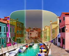 Revêtement teinte colorée